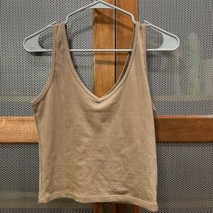 Hollister Brown Tank Size M
